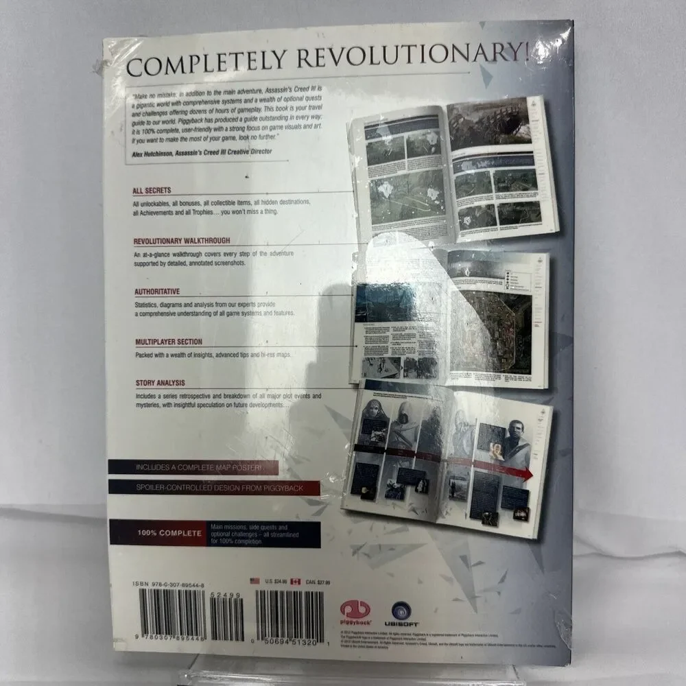 Assassin's Creed III - The Complete Official Guide - Paperback - New